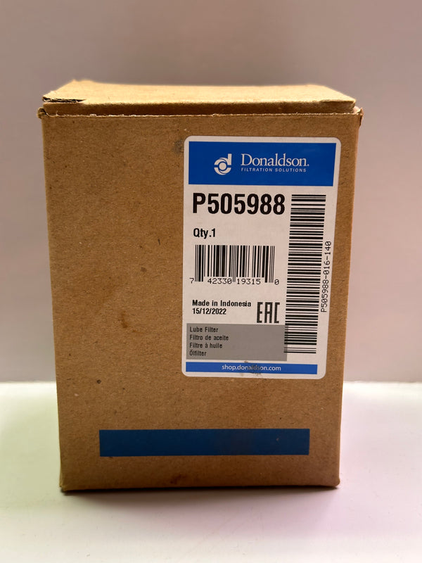 Donaldson P505988 Lube Filter, Cartridge 04152-51010