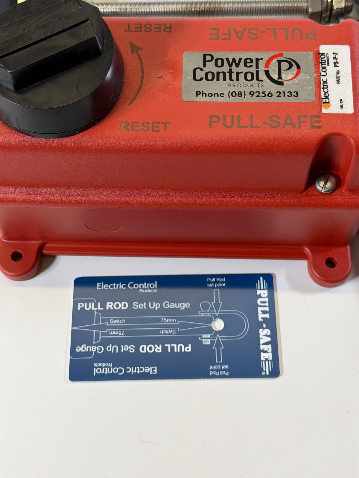 Pull-Safe PS-P-2 Pull Wire Device, Emergency Stop Safety Switch + 10MTR KIT