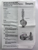 Swagelok KEV Series Electronically Heated Vaporizing Regulator - KEV1FFA321AW0009
