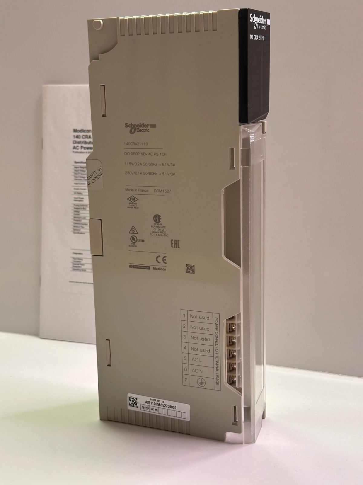 140CRA21110 DIO drop interface Modicon Quantum - 115/230 V AC - 1 single port