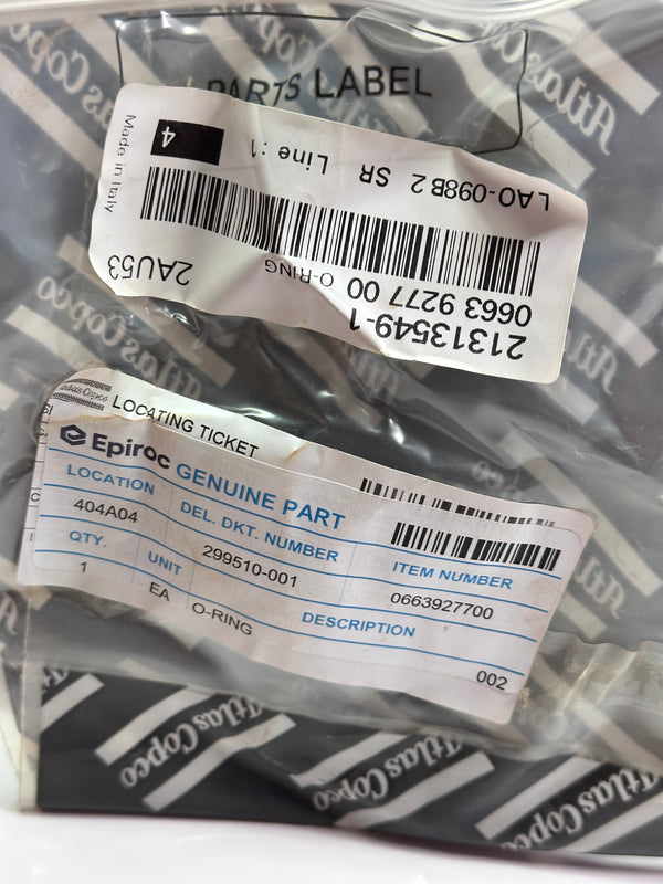Atlas Copco 0663927700 O-Ring
