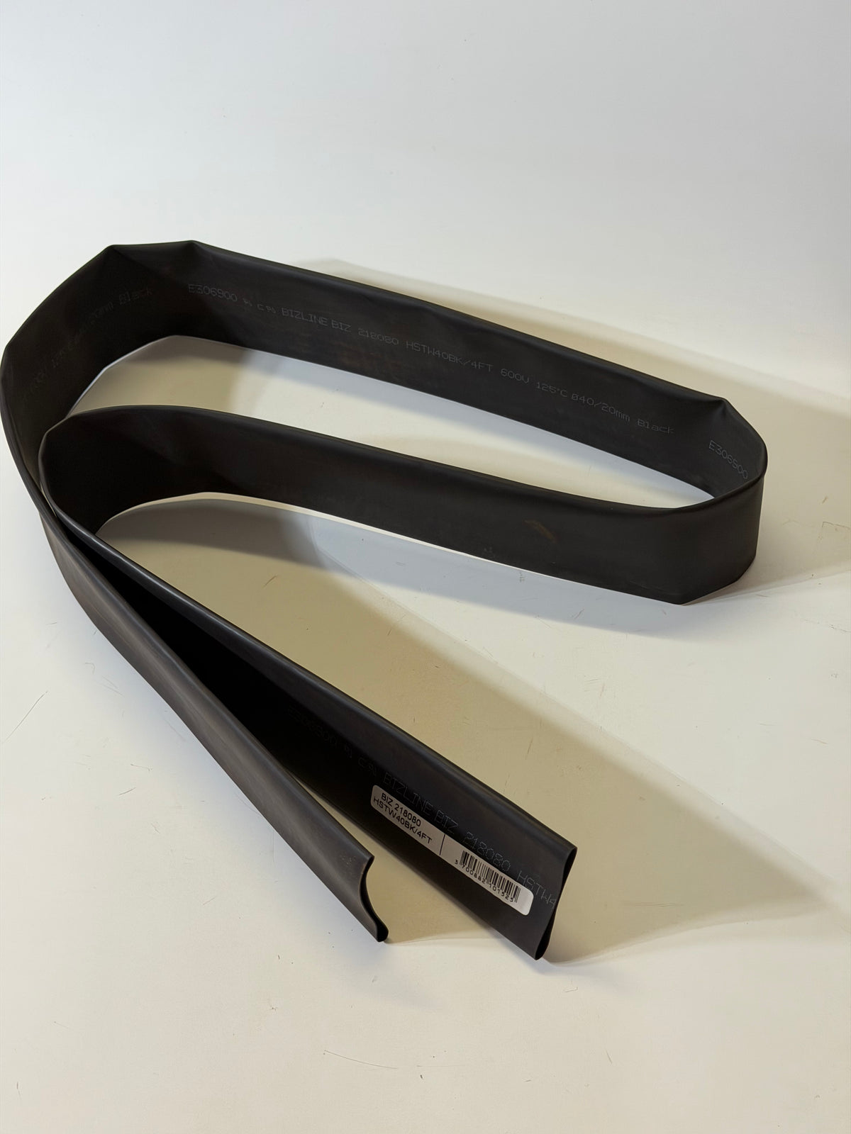 Bizline BIZHSTW40BK/4FT (BIZ 218 080) Black Heat-Shrink Tubing — Bag of 16