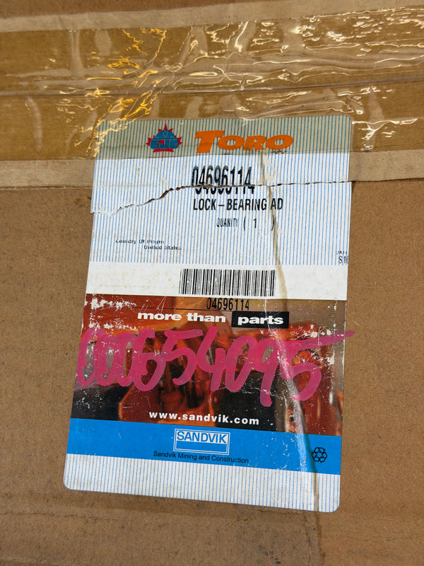 Sandvik 04696114 Adjusting Nut Lock,