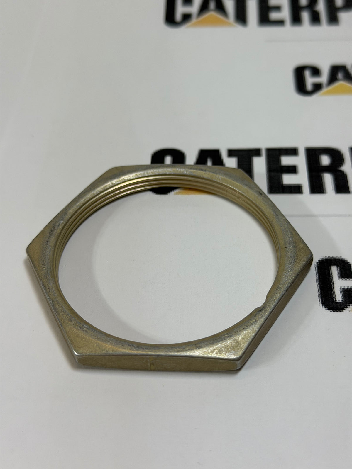 CAT 8N-1522 Genuine Hex Jam Nut, 2 1/4"-16