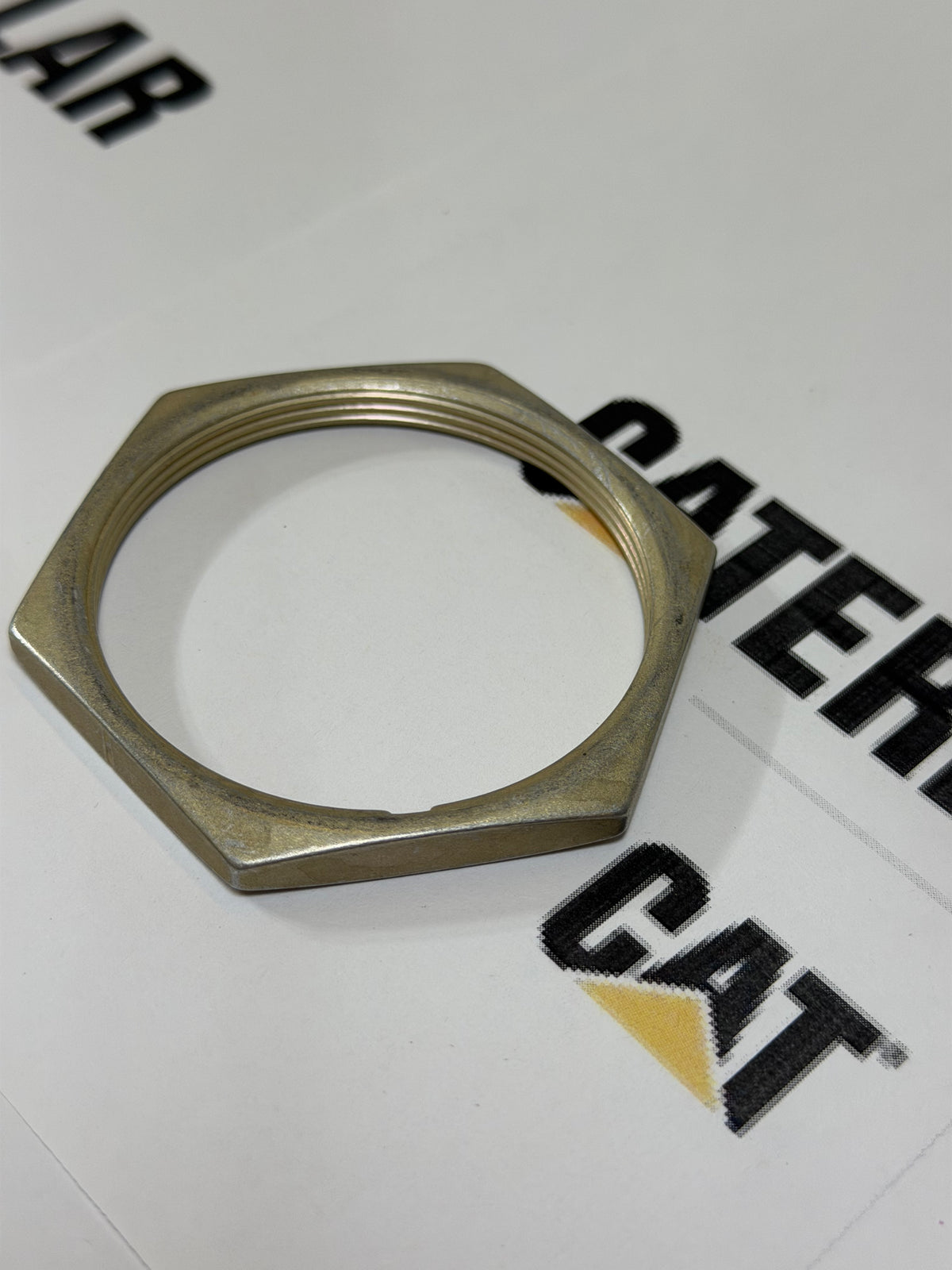 CAT 8N-1522 Genuine Hex Jam Nut, 2 1/4"-16