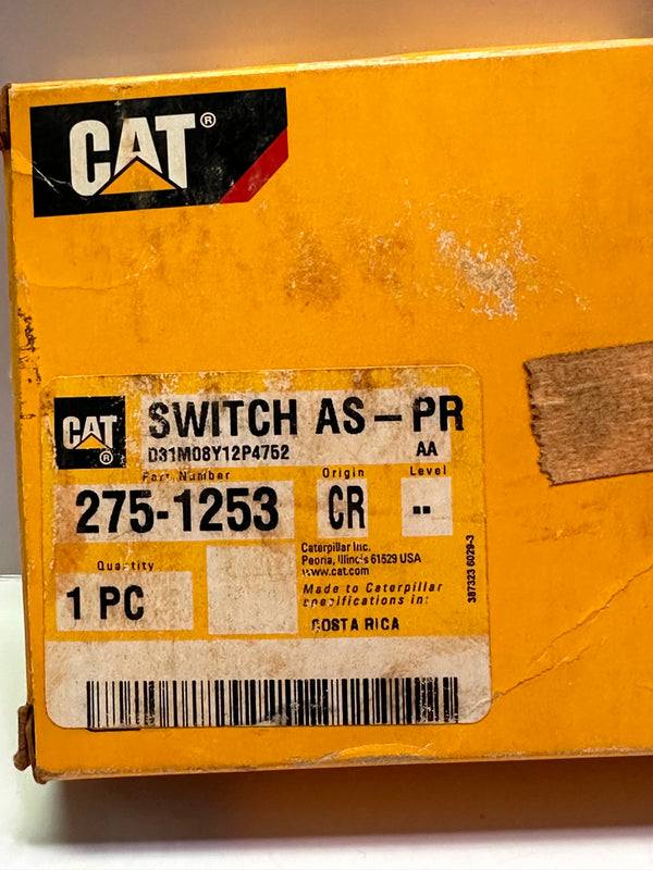 275-1253 Fuel Filter Differential Pressure Switch - Caterpillar Part
