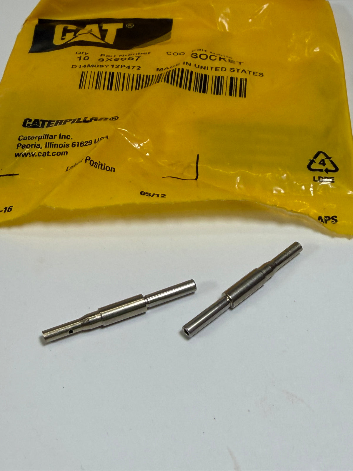 CAT 9X-6857 Harness Connector Socket — Bag of 12