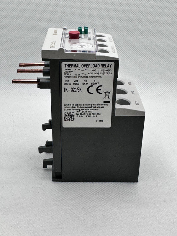 Terasaki TK-32a 12~18A Thermal Overload Relay - 820588