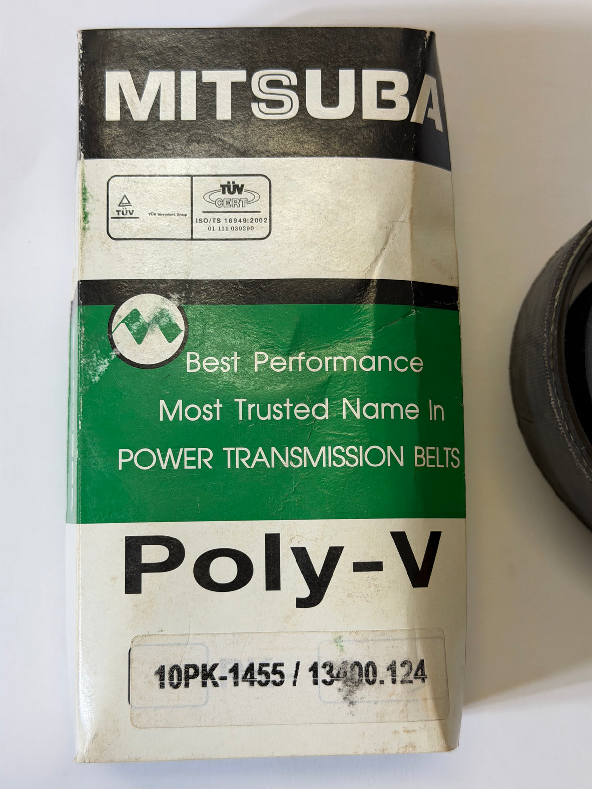 Mitsuba 10PK-1455 Poly-V Power Transmission Belt