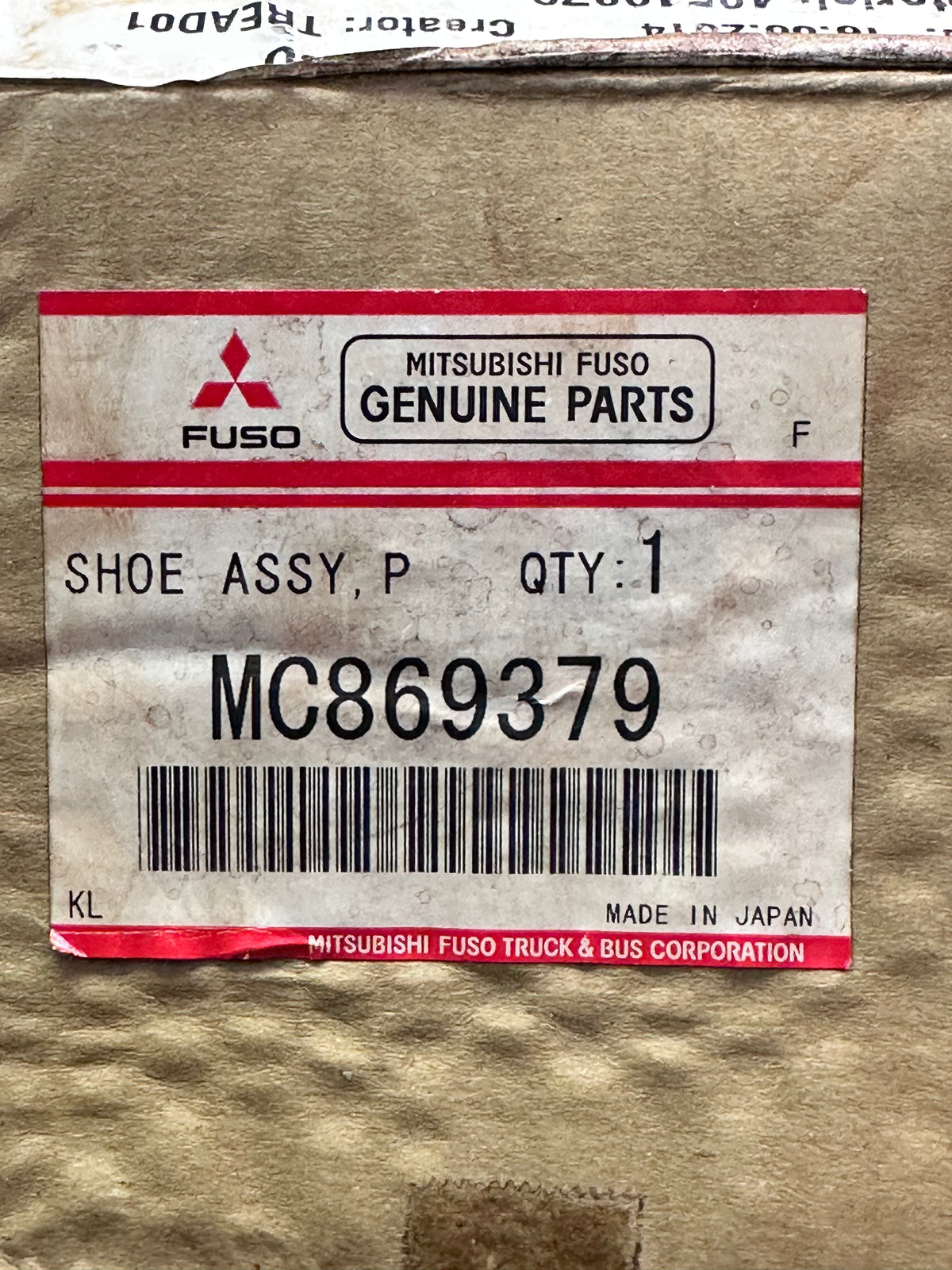 Mitsubishi MC869379 Brake Shoe - Parking Brake Drum, Single