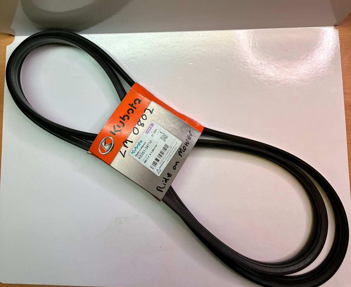 Kubota K5351-34710 / K5351-34711 V-Belt — 54" Mower Deck