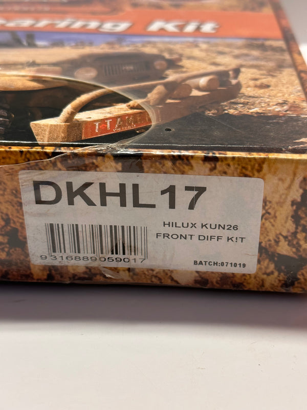 Terrain Tamer Diff Overhaul Kit, Front DKHL17, UNOPENED