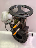 WEY W Series Knife Gate Valve Size 3 with Handwheel including 2 ifm IGT202 Inductive sensors and Junction box