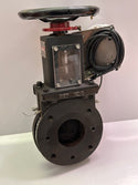 WEY W Series Knife Gate Valve Size 3 with Handwheel including 2 ifm IGT202 Inductive sensors and Junction box