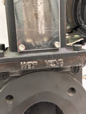 WEY W Series Knife Gate Valve Size 3 with Handwheel including 2 ifm IGT202 Inductive sensors and Junction box