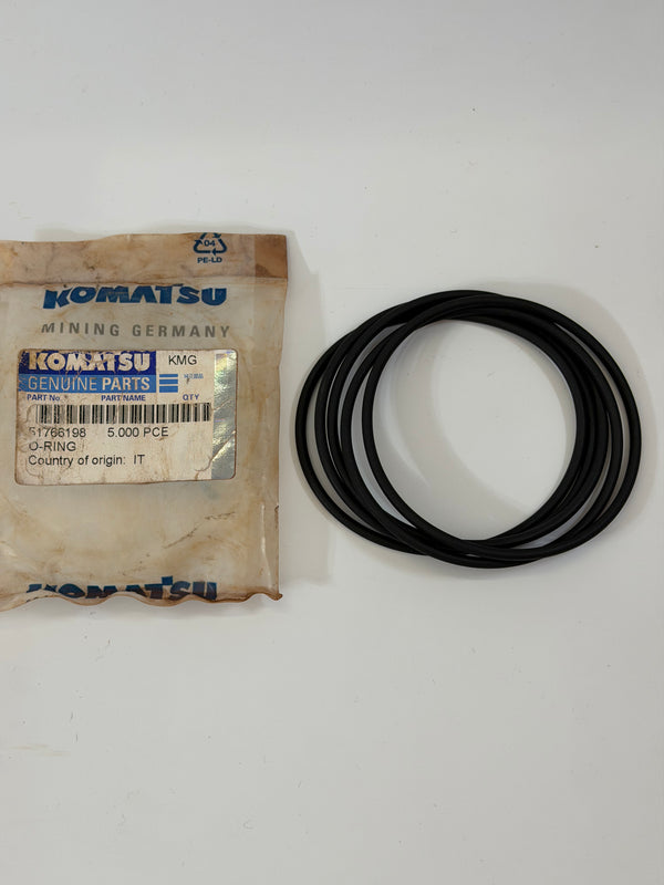 Komatsu 51766198 O-Ring (5 pack)