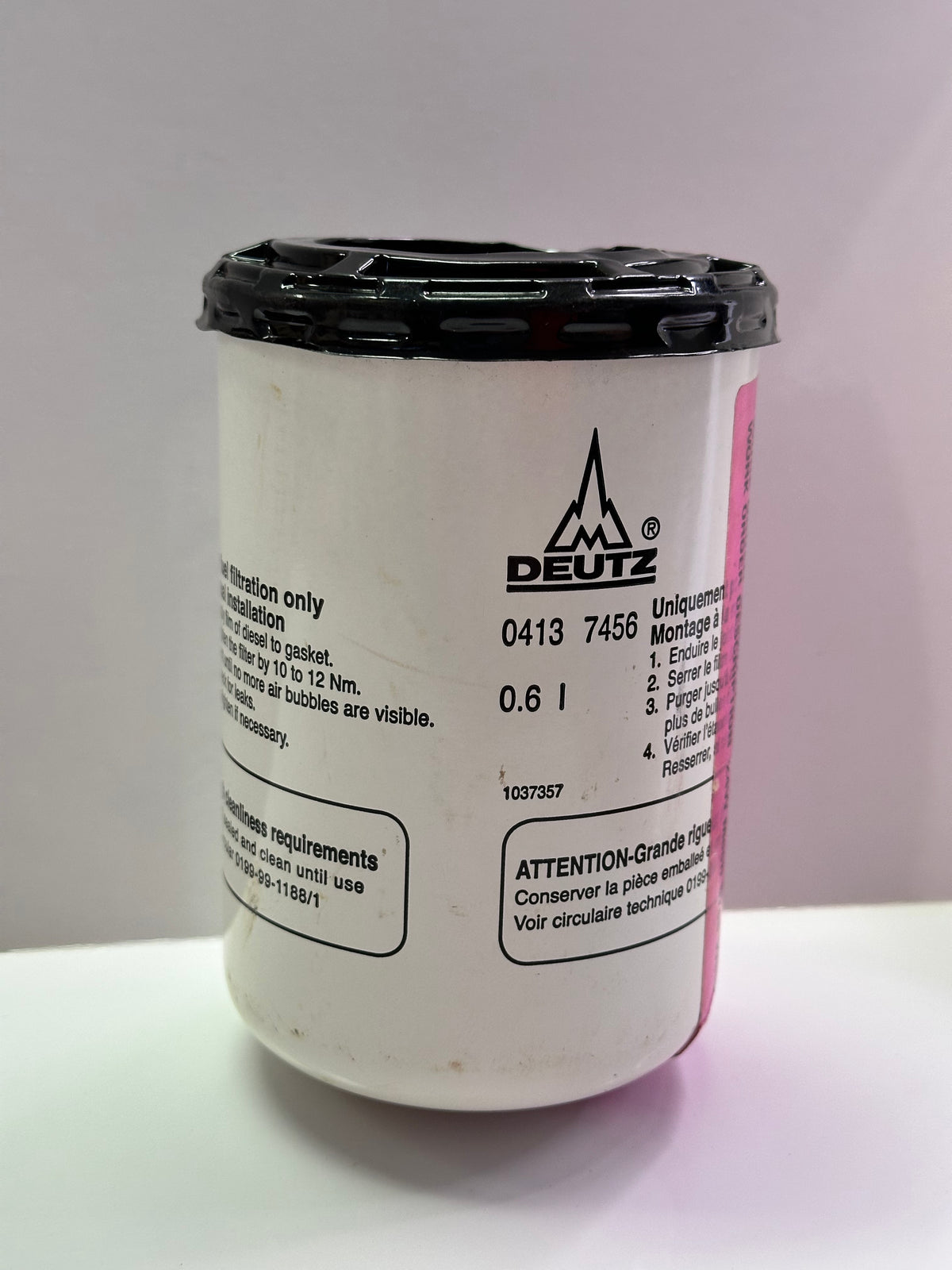 Deutz 04137456 Genuine Fuel Filter