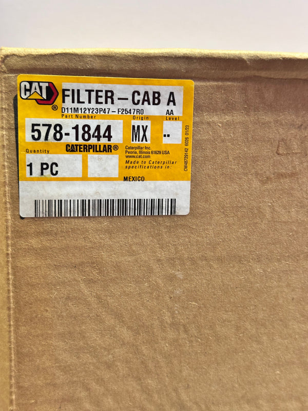 578-1844 Cabin Air Filter - Caterpillar Part