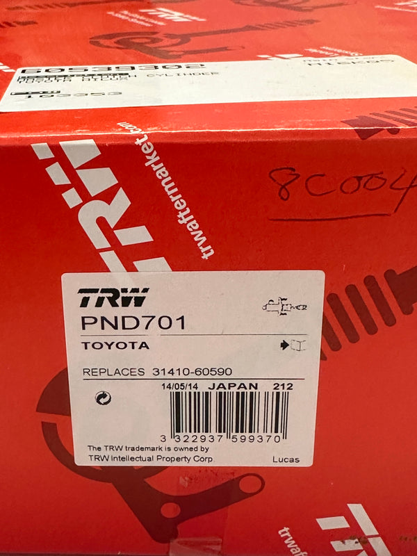 TRW Master Clutch Cylinder PND701