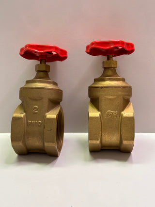 FDH F601 2" Brass Gate Valve PN10
