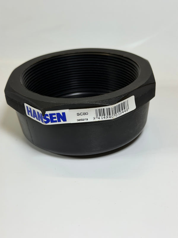 Hansen SC80 Hex Screw Cap, 80mm ( 3 inch )