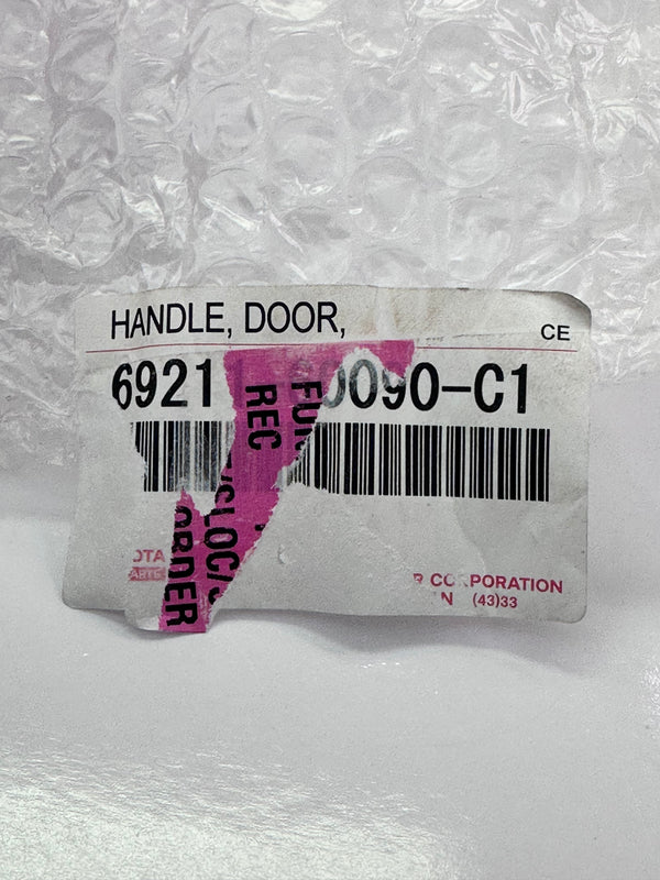 Toyota 6921160090C1 Rear R/H Outer Door Handle - Black