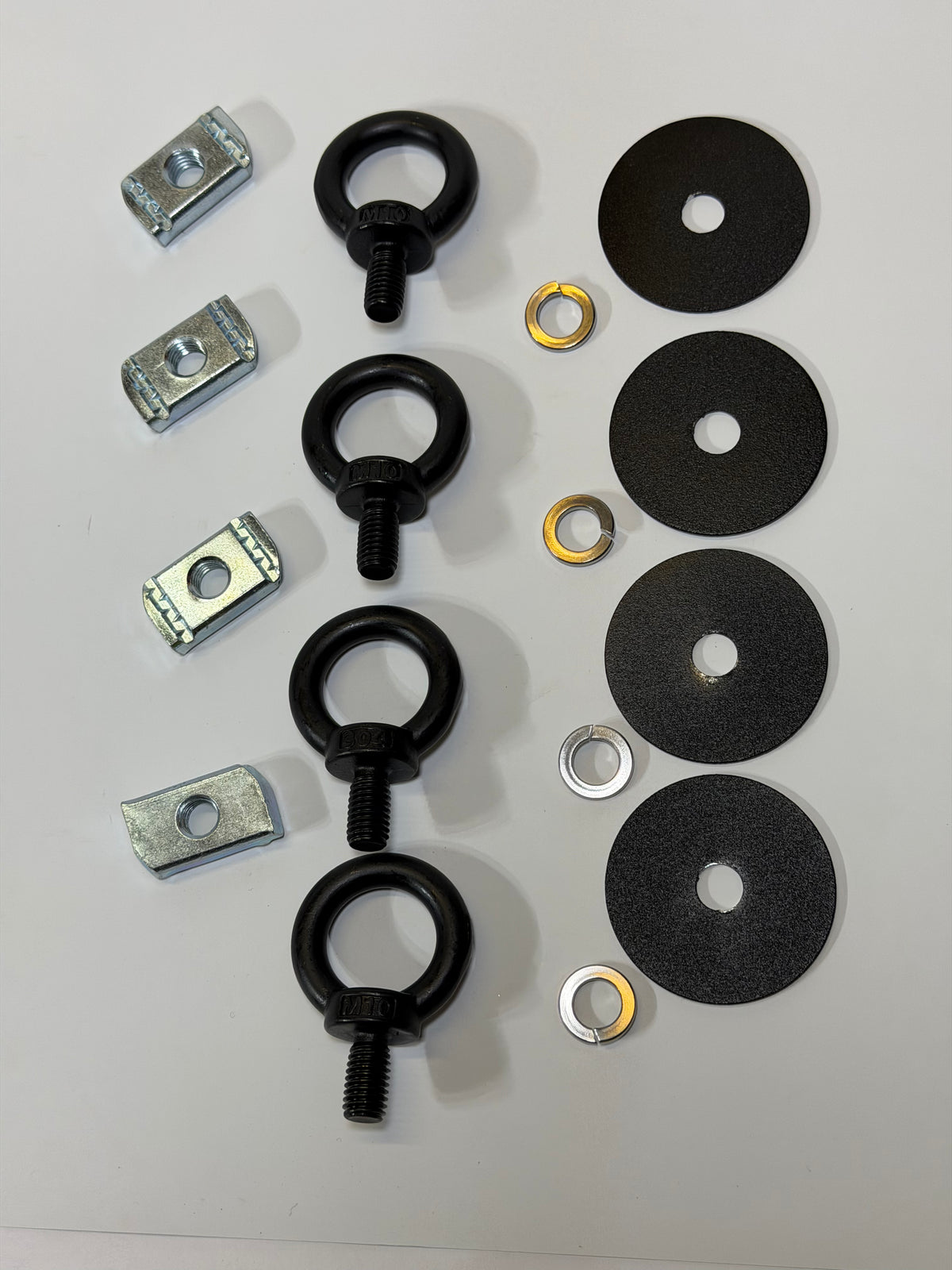 Wedgetail WTA-TEK4 Tie-Down Eyelet Kit — 4 Piece, Black