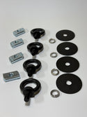 Wedgetail WTA-TEK4 Tie-Down Eyelet Kit, Black Powder Coated