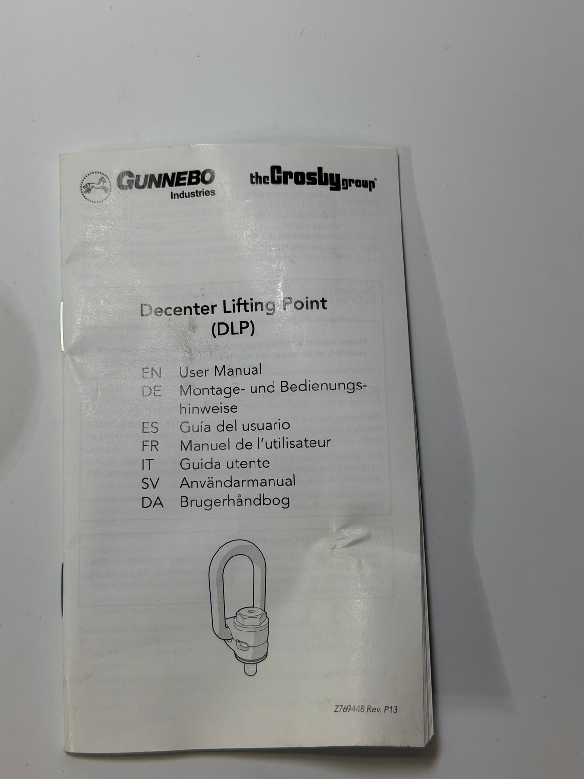 Gunnebo DLP-M16 GRABiQ De-Centred Lifting Point