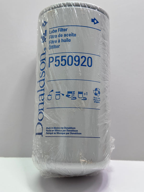 Donaldson P550920 Spin-On Lube Filter, Full Flow