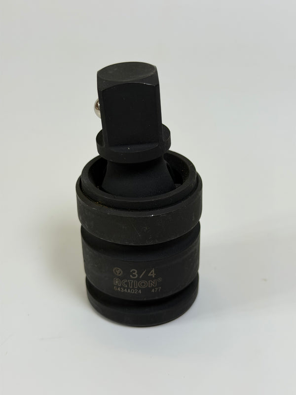 Action 6434A024 Universal Joint, 3/4" Impact, Square Drive