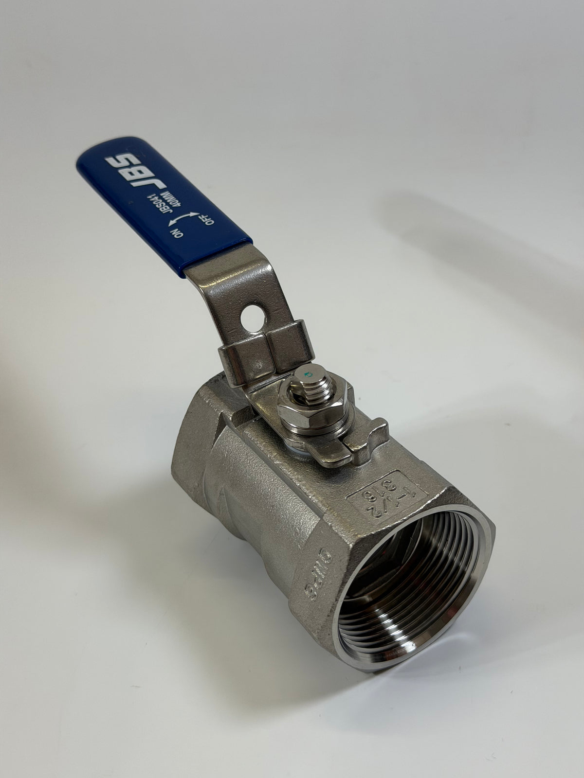 JBS JBS041 316 Stainless Ball Valve — 40mm (1-1/2"), 1000WOG