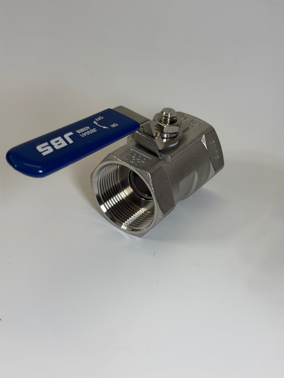 JBS JBS041 316 Stainless Ball Valve — 40mm (1-1/2"), 1000WOG