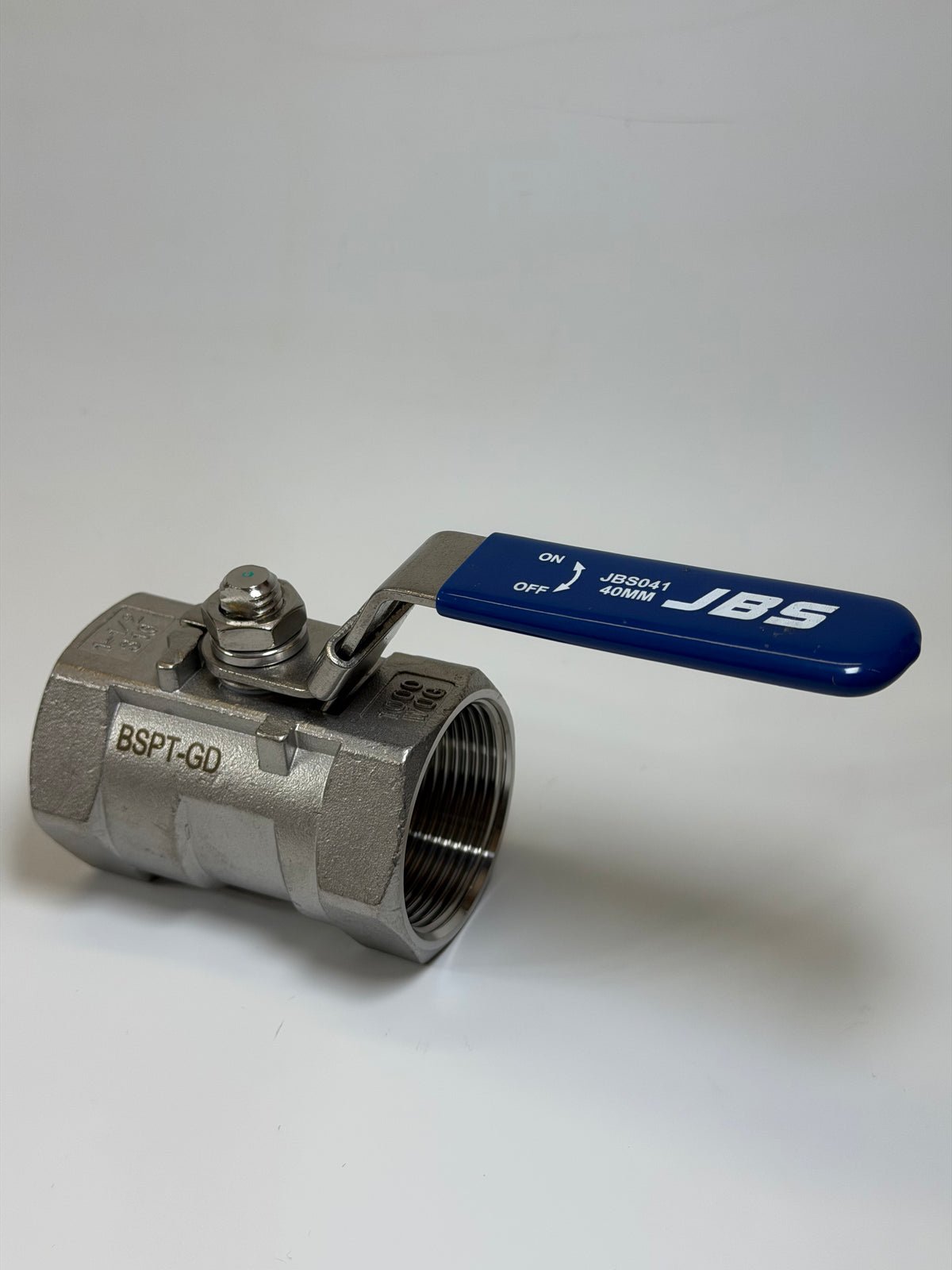 JBS JBS041 316 Stainless Ball Valve — 40mm (1-1/2"), 1000WOG