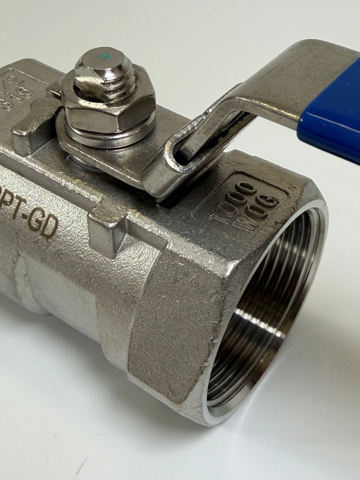 JBS JBS041 316 Stainless Ball Valve — 40mm (1-1/2"), 1000WOG