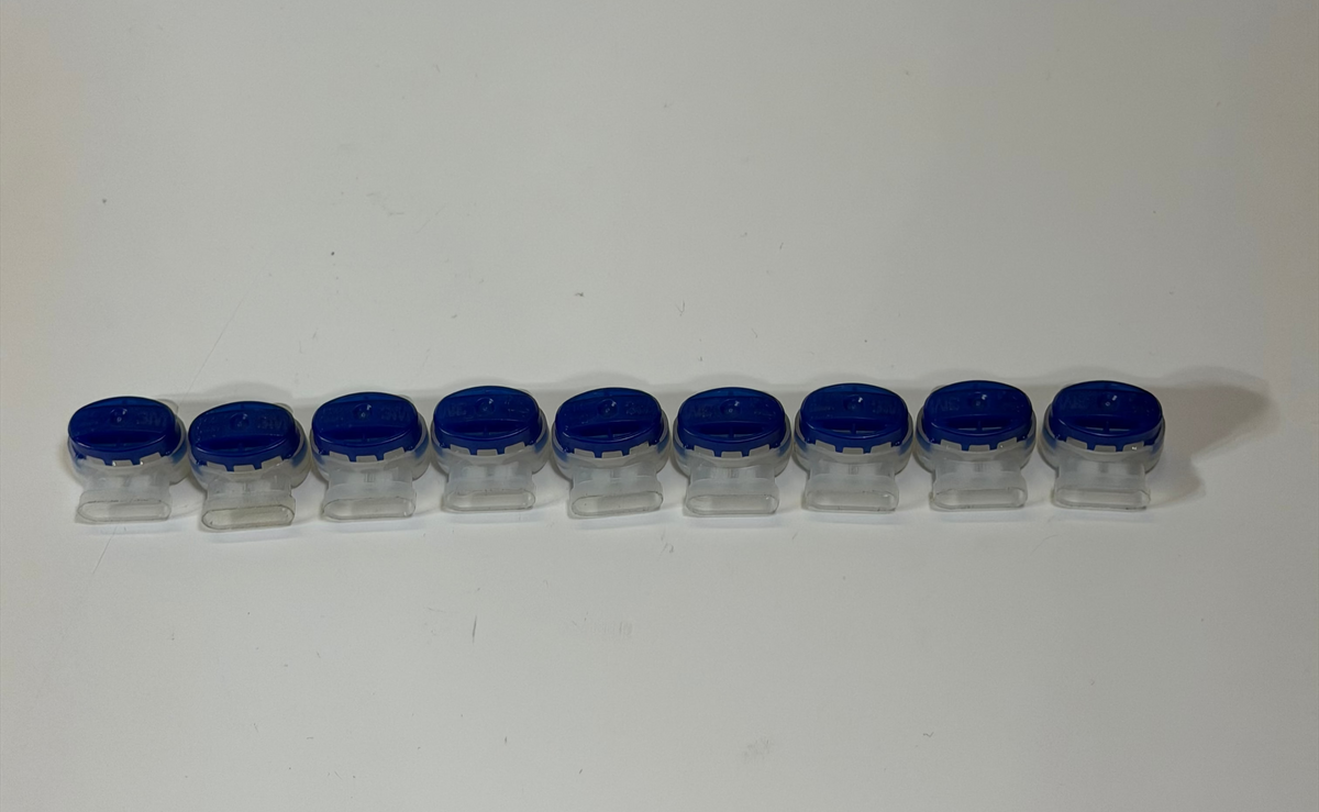 3M 314 Scotchlok Self-Stripping Pigtail Connector, bag of 9