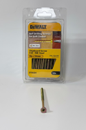 DeWalt DTB024-PWR Chipboard Zinc Yellow Self Embedding Head 10g x 100mm x 50 pieces