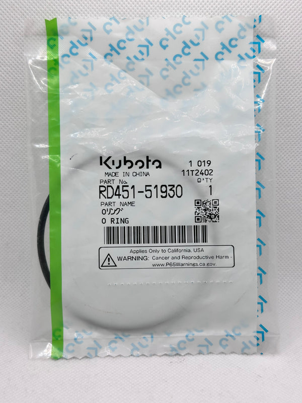 Kubota RD451-51930 Fuel Cup O-Ring