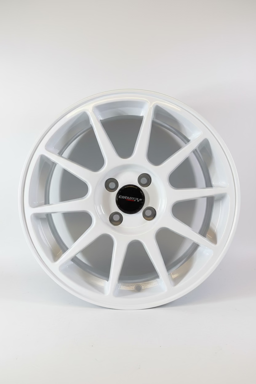 Circuit Performance CP23 15 × 7-Inch Rim, 4 × 100, +35 mm, Gloss White