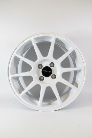 Circuit Performance CP23 15x7" Gloss White Rim 4x100 [+35mm]