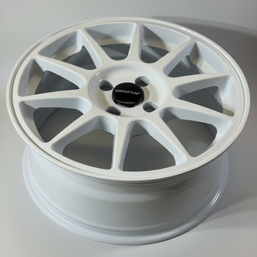 Circuit Performance CP23 15 × 7-Inch Rim, 4 × 100, +35 mm, Gloss White