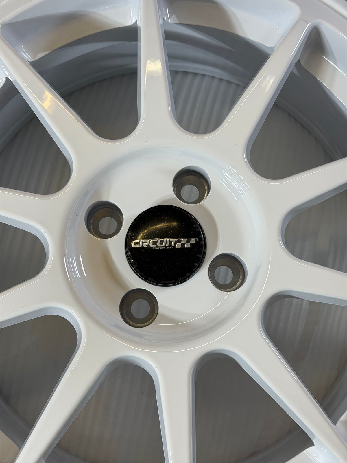 Circuit Performance CP23 15 × 7-Inch Rim, 4 × 100, +35 mm, Gloss White