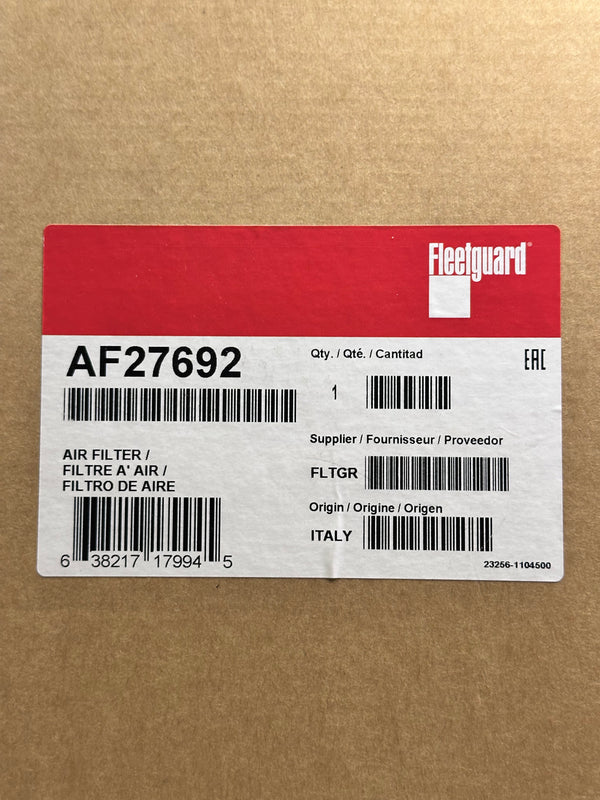 Fleetguard AF27692 Cabin Air Filter - 1913500