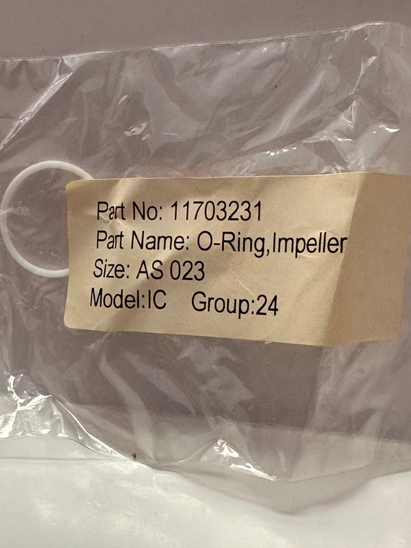 IMPELLER Nut with Teflon O-Ring 14116611K
