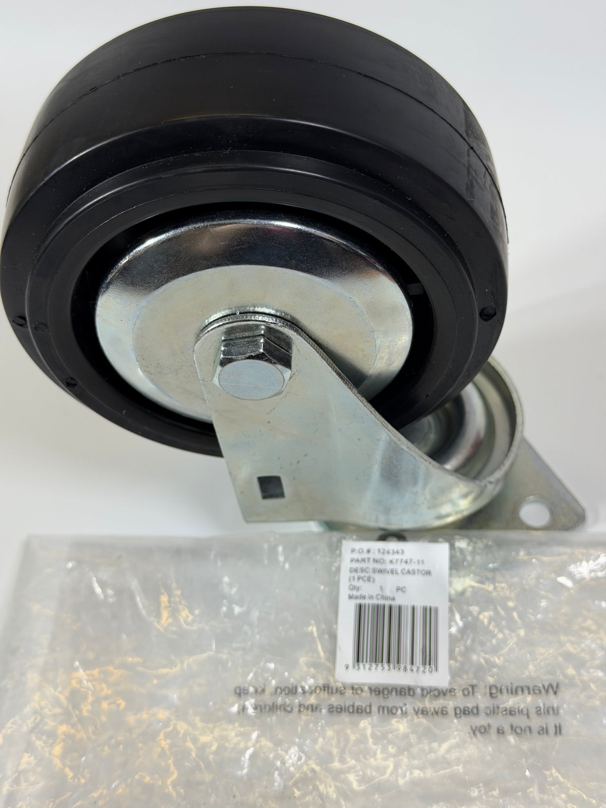 Kincrome K7747-11 Non-Locking Swivel Castor