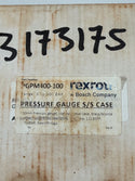 Rexroth RF100 I, Bourdon Tube Pressure Gauge, 0/400 Bar