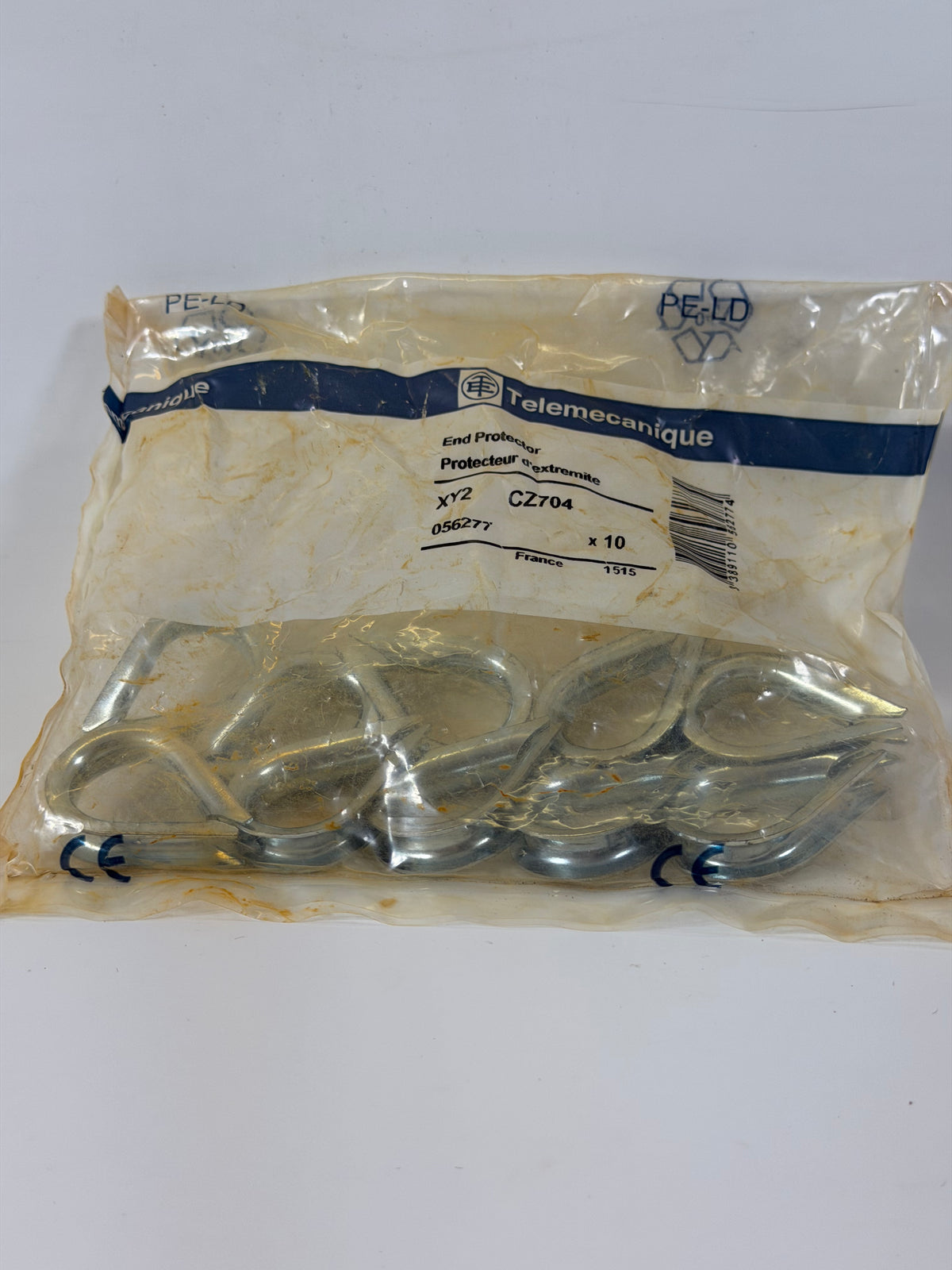 Telemecanique XY2CZ704 Cable End Protectors — Bag of 10