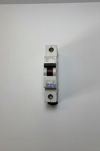 NHP DTCB6106C DIN-T Miniature Circuit Breaker 6A, 1 Pole