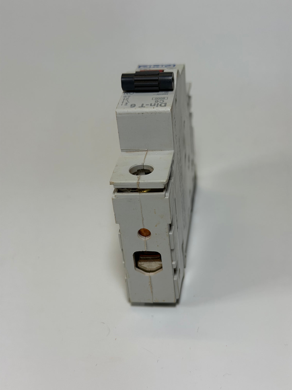 NHP DTCB6106C DIN-T Miniature Circuit Breaker, 6A, 1 Pole, C Curve