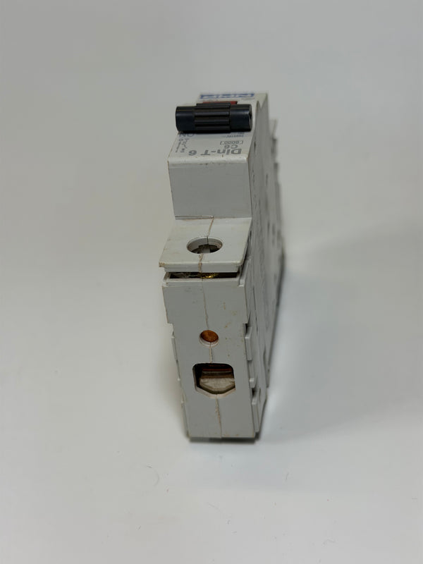 NHP DTCB6106C DIN-T Miniature Circuit Breaker 6A, 1 Pole